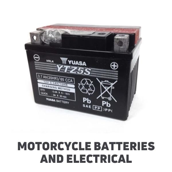 Motorcycle batteries and electrical Canada USA Where to buy shop sale euromoto
