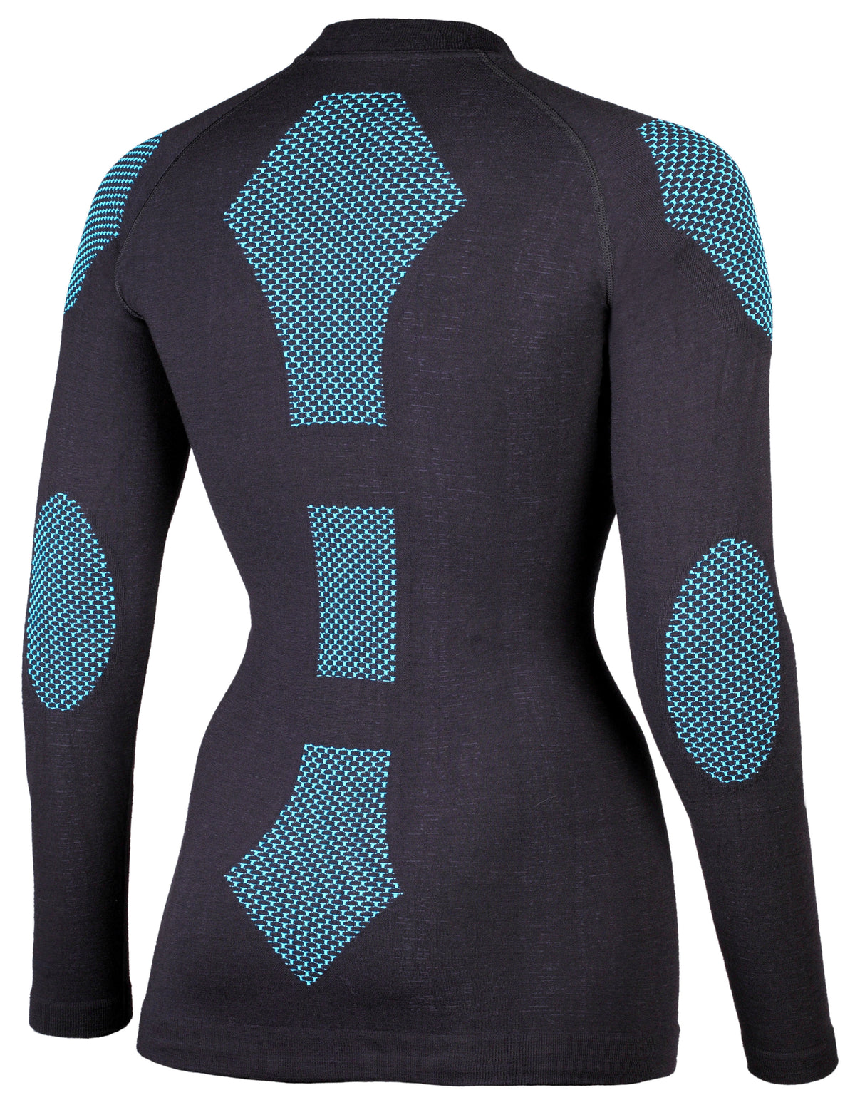 Zypi Thermal HMW11 SHIRT WOMEN BLACK/BLUE - Euromoto