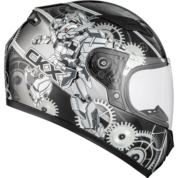 CKX RR519Y Youth Winter Double Lens Full-Face Youth Helmet - Mecanic Graphic - Euromoto
