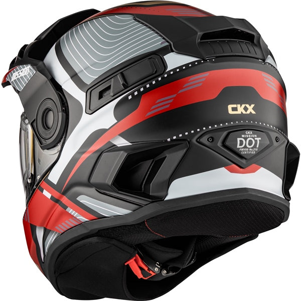 CKX Mission AMS Winter Full-Face Helmet - Verve Graphic - Euromoto