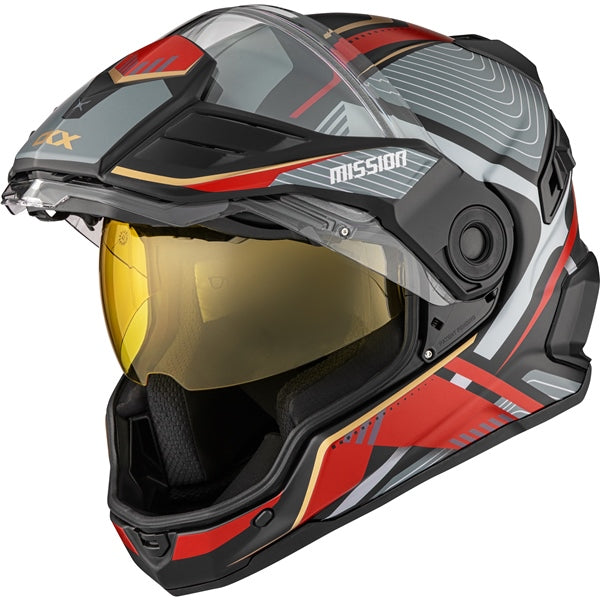 CKX Mission AMS Winter Full-Face Helmet - Verve Graphic - Euromoto