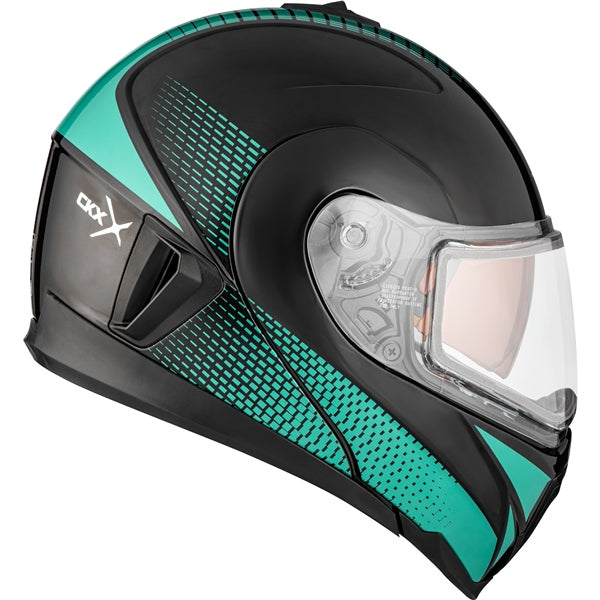 CKX Tranz 1.5 AMS Modular Winter Helmet - Cyber Graphic - Euromoto