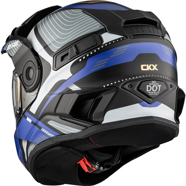 CKX Mission AMS Winter Full-Face Helmet - Verve Graphic - Euromoto