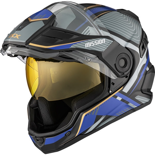 CKX Mission AMS Winter Full-Face Helmet - Verve Graphic - Euromoto