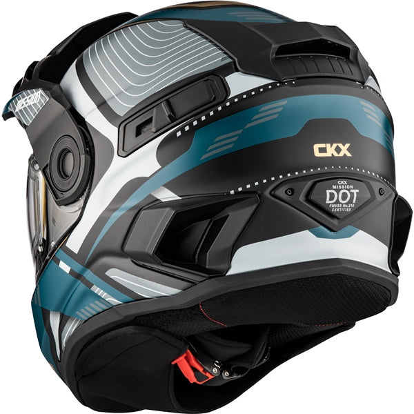 CKX Mission AMS Winter Full-Face Helmet - Verve Graphic - Euromoto