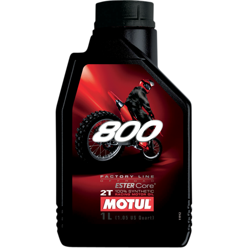 Motul 800 Factory Line 2T Off-Road Synthetic Oil - Euromoto