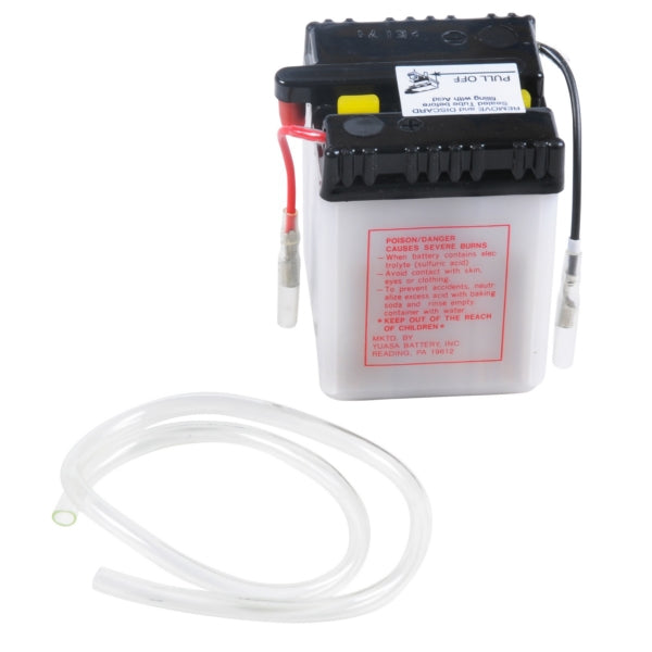 Yuasa Battery Conventional 6N4-2A Part# YUAM2640B - Euromoto