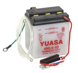 Yuasa Battery Conventional 6N5.5-1D Part# YUAM2655B - Euromoto