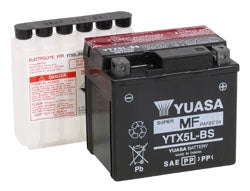 Yuasa Battery Maintenance Free AGM YTX5L-BS Part# YUAM32X5B - Euromoto