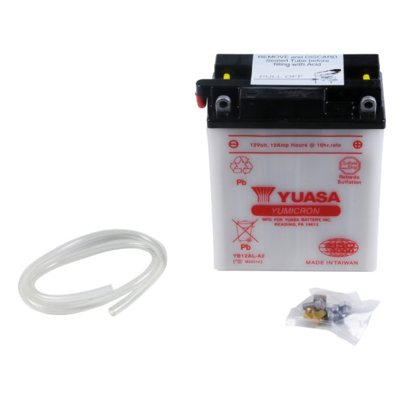 Yuasa Battery YuMicron YB12AL-A2 Part# YUAM22212 - Euromoto