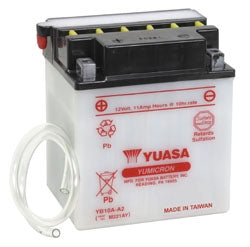 Yuasa Battery YuMicron YB10A-A2 Part# YUAM221AY - Euromoto