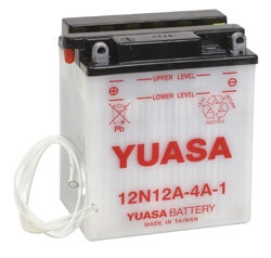 Yuasa Battery Conventional 12N12A-4A-1 Part# YUAM2221B - Euromoto