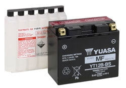 Yuasa Battery Maintenance Free AGM YT12B-BS Part# YUAM6212B - Euromoto
