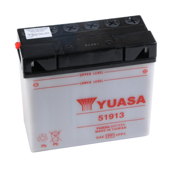 Yuasa Battery YuMicron 51913 Part# YUAM2219A - Euromoto