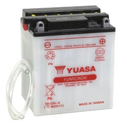 Yuasa Battery YuMicron YB12AL-A Part# YUAM2221Y - Euromoto