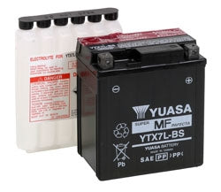 Yuasa Battery Maintenance Free AGM YTX7L-BS Part# YUAM327BS - Euromoto