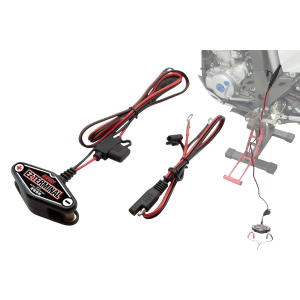 DRC - ZETA Battery Connector Kit EZ Part# D45-01-001 - Euromoto