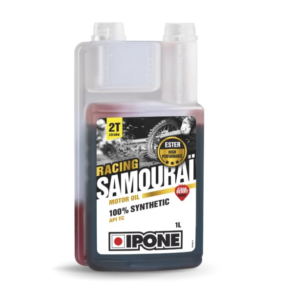 Ipone Samourai Racing Motor Oil (Strawberry Scent) - Euromoto