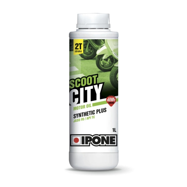 Ipone Scoot City Motor Oil (Strawberry Scent) - Euromoto