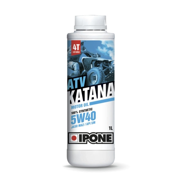 IPONE Katana ATV Motor Oil Full-Synthetic Lubricant 4-Stroke 5W40 - Euromoto