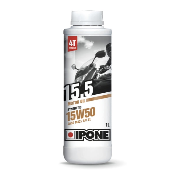 Ipone 15.5 Motor Oil High Quality Synthetic Lubricant for 4-Stroke motorcycles - Euromoto