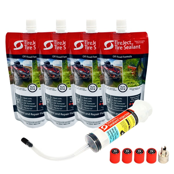 TireJect Tire Protection kit Liquid Part# 759195977313 - Euromoto