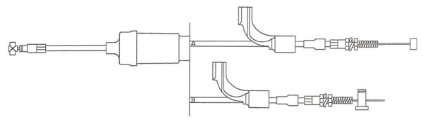 Kimpex Throttle Cable Fits Arctic cat Part# 0687-158 - Euromoto