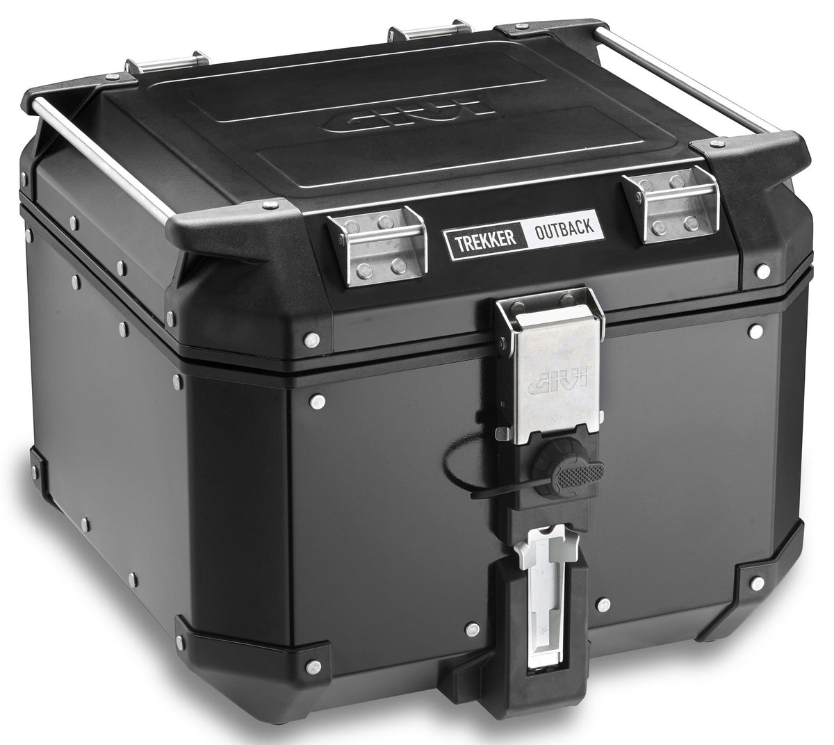 TREKKER OUTBACK TOP ALUMINIUM BLACK (42 LIT) - Euromoto