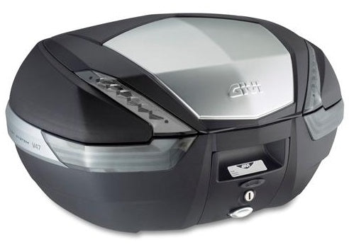 MONOKEY CASE V47 TECH NOIR 47LTRS WITH KEYLESS 2.0 - Euromoto