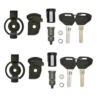 SECURITY LOCK 4 KEYS+2 BARELS TREKKERV35V47V46 - Euromoto