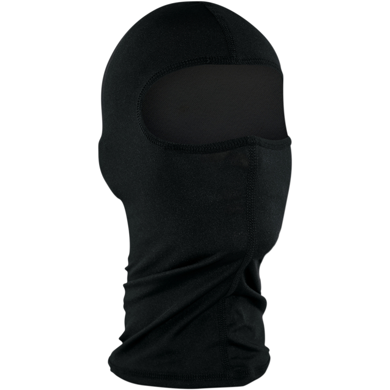 ZAN HEADGEAR BALACLAVA, BLACK NYLON WBN114 - Euromoto