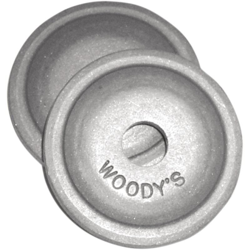 WOODYS Round Digger Aluminum Support Plates Natural Color AWA-3775 - Euromoto