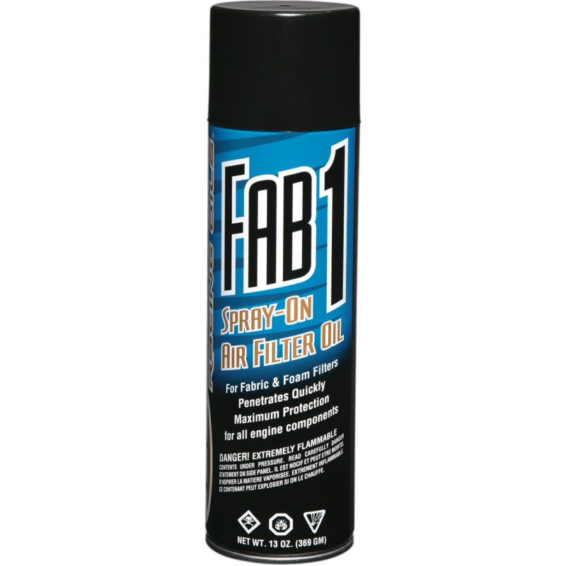Maxima Racing Oils FAB-1 FABRIC/FOAM FILTER SPRAY 18.8OZ 12 - Euromoto