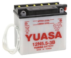 Yuasa Battery Conventional 12N5.5-3B Part# YUAM2255B - Euromoto
