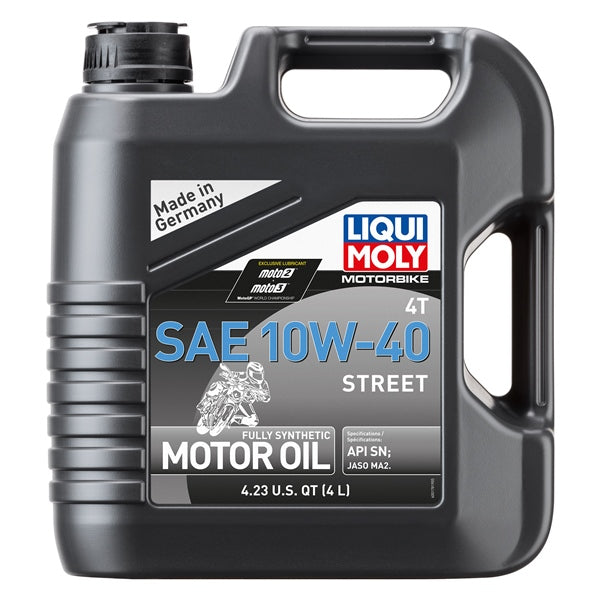 Liqui Moly 4T Synthetic Street Motor Oil - Euromoto