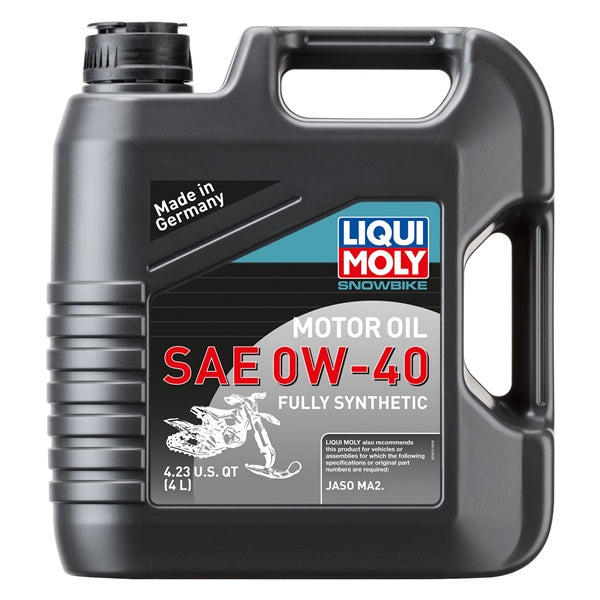 Liqui Moly Oil Synthetic Snowbike 0W40 Part# 20358 - Euromoto