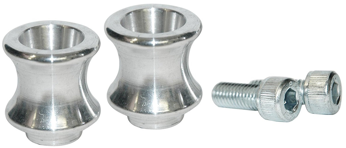 Vortex 8MM SPOOLS W SPACER SILVER - Euromoto