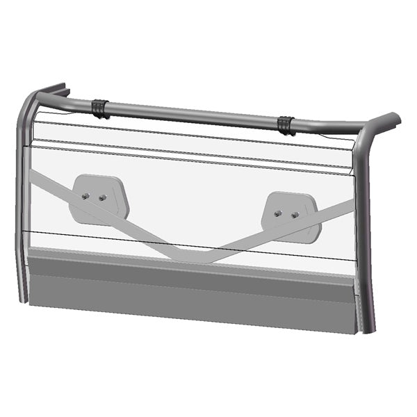 Direction 2 Rear Windshield Fits Can-am Part# CANAMWS3003GPA - Euromoto