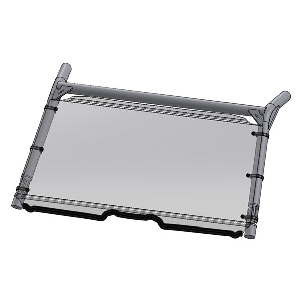 Direction 2 Full Windshield Fits Honda Part# TALWS1104GP - Euromoto