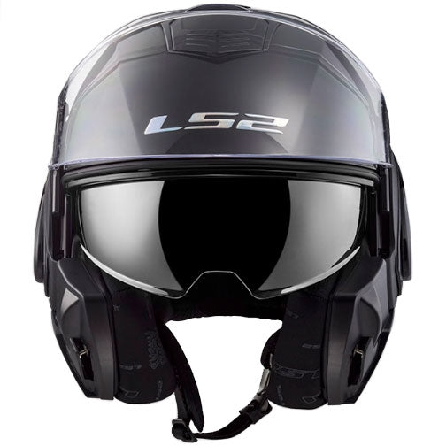 LS2 Valiant Modular Motorcycle Helmet - Solid Colors - Euromoto