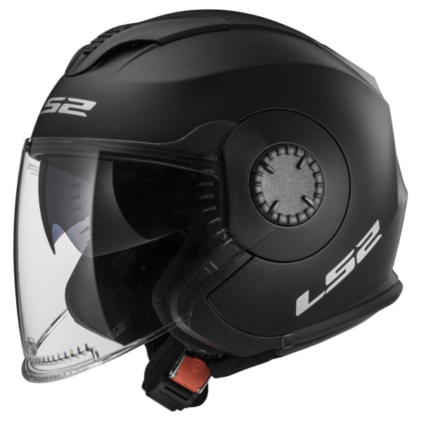 LS2 Verso Open-Face Motorcycle Helmet - Solid Colors - Euromoto