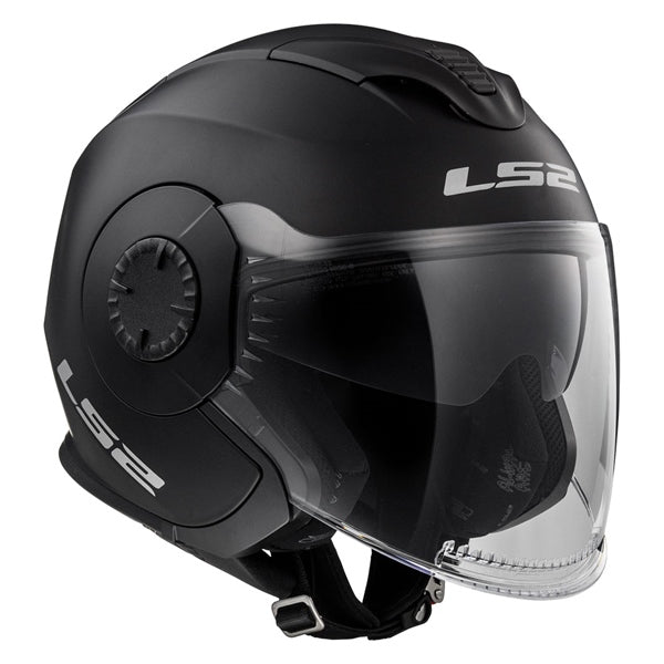 LS2 Verso Open-Face Motorcycle Helmet - Solid Colors - Euromoto