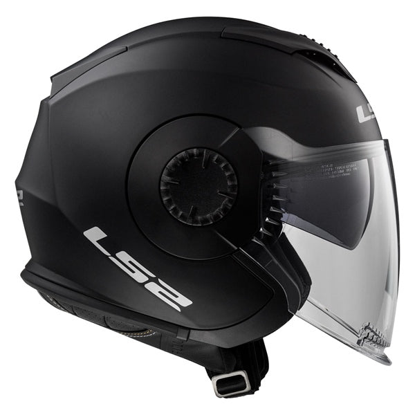 LS2 Verso Open-Face Motorcycle Helmet - Solid Colors - Euromoto