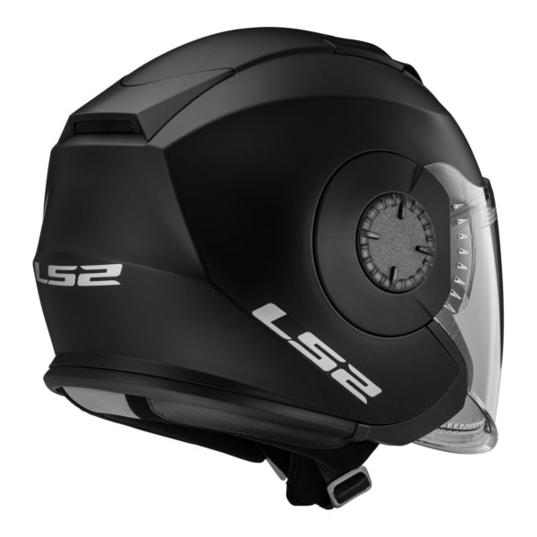 LS2 Verso Open-Face Motorcycle Helmet - Solid Colors - Euromoto