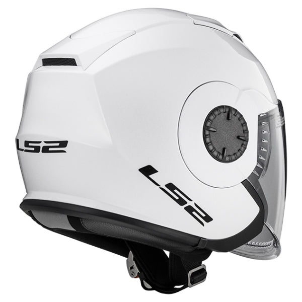 LS2 Verso Open-Face Motorcycle Helmet - Solid Colors - Euromoto