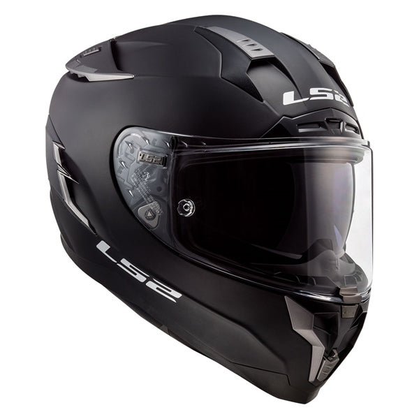 LS2 Challenger GT Full-Face Helmet Solid Matte Black - Euromoto
