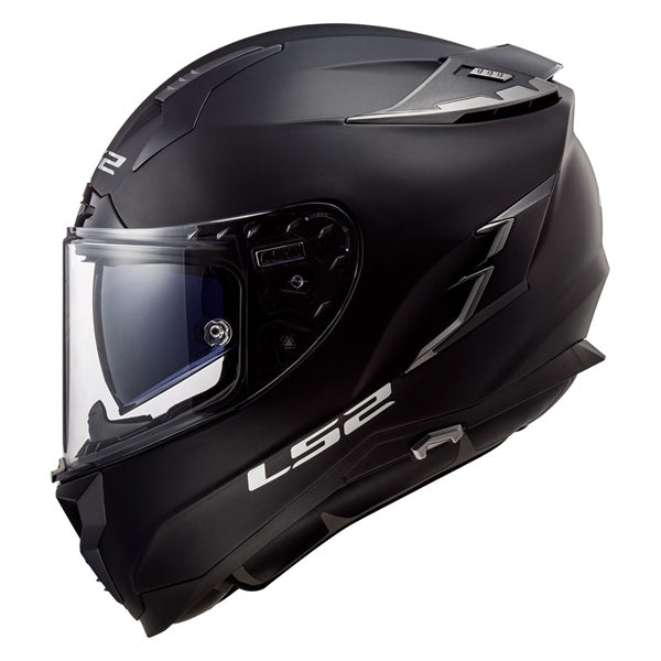 LS2 Challenger GT Full-Face Helmet Solid Matte Black - Euromoto