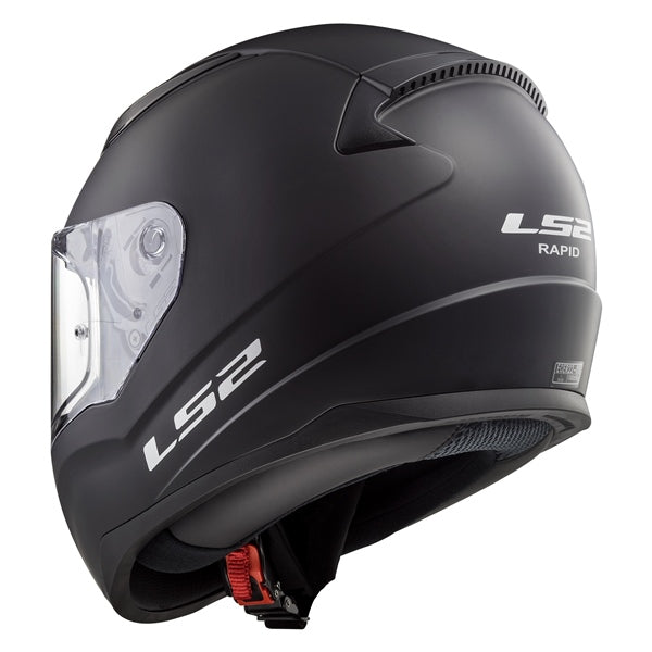 LS2 Rapid Mini YOUTH Full-Face Summer Helmet - Matte Black - Euromoto