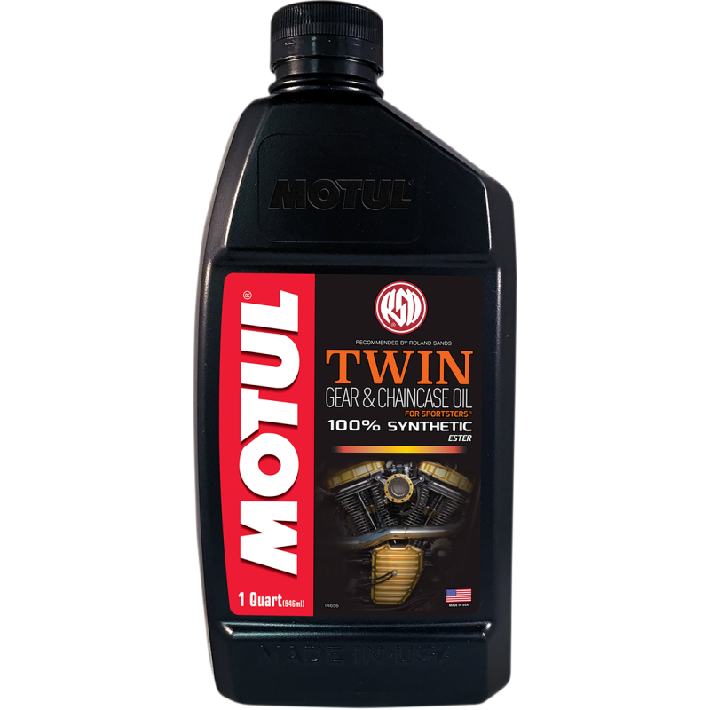 Motul TWIN GEAR &amp; CC OIL 100% SYN QT (MADE US) - Euromoto