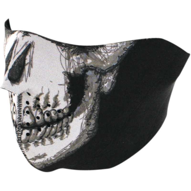 ZAN HEADGEAR NEOPRENE HALF MASK - Euromoto